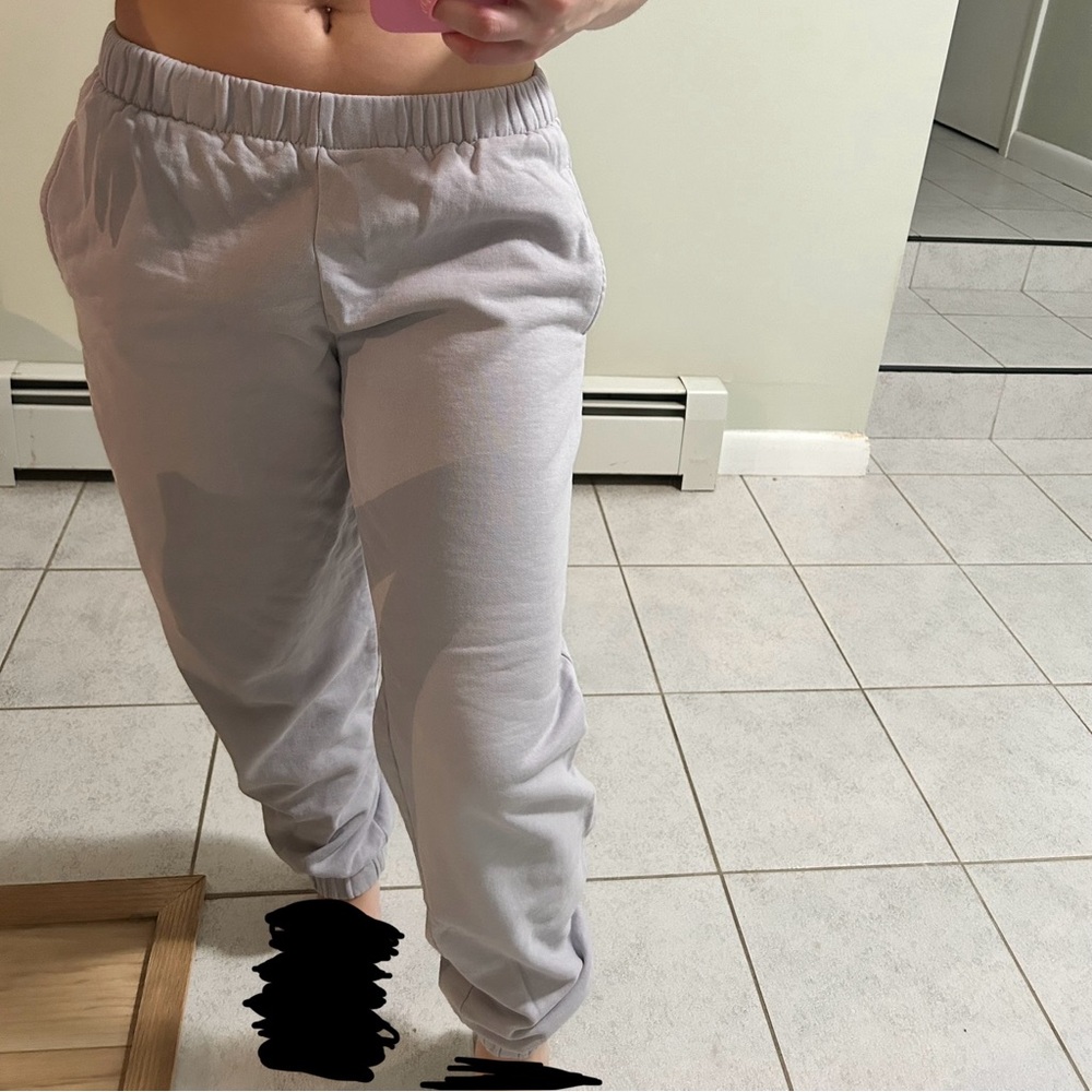 Brandy Melville Rosa Sweatpants Light Purple